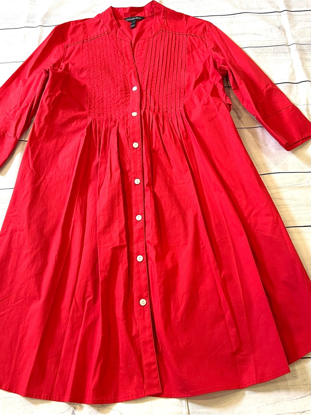 Isabella Oliver Red Maternity Tunic
